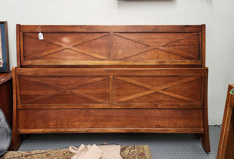 Thrift-2 Head board and foot board for resale