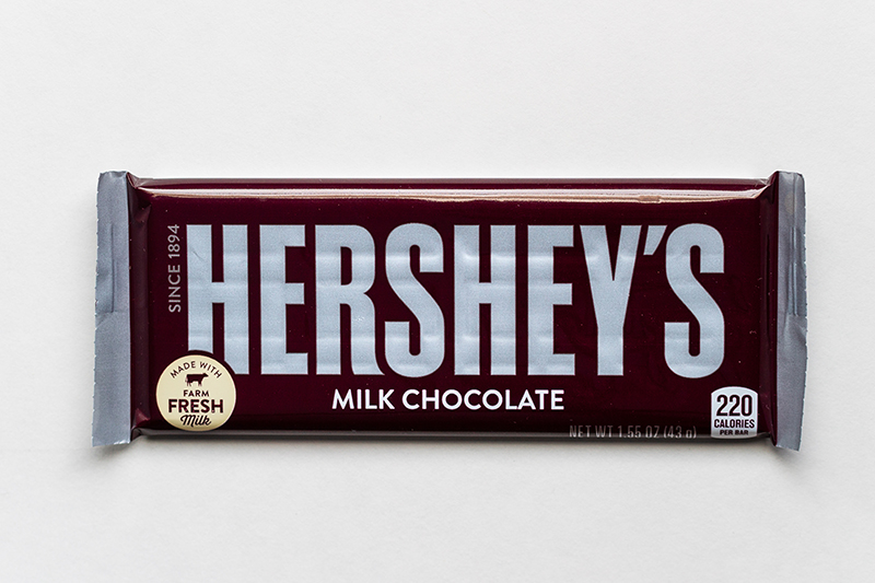 Hershey's chocolate bar