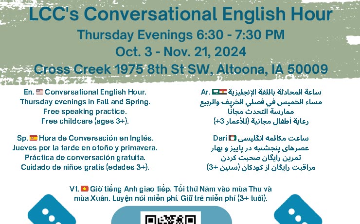 LCC's Conversational English Hour